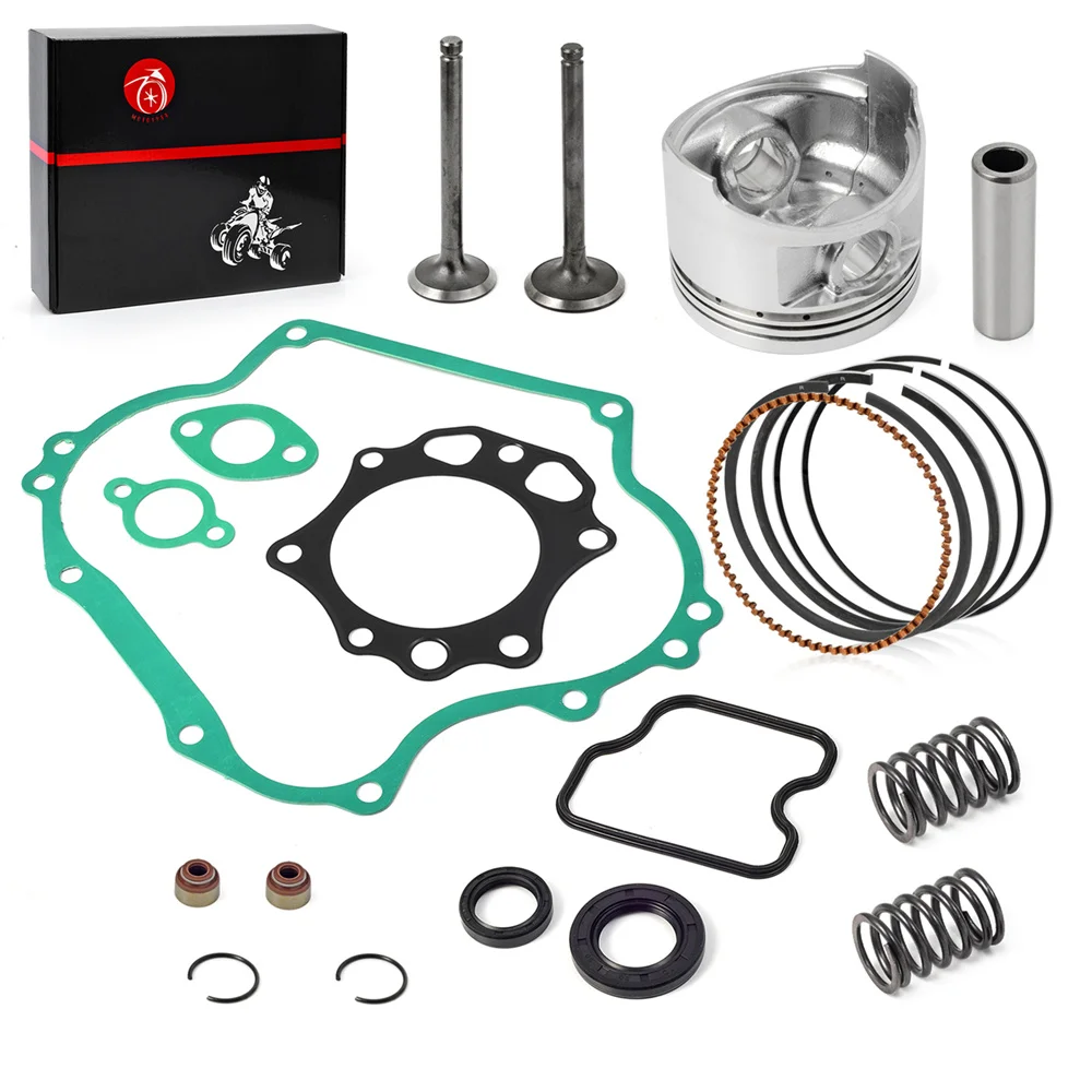 290cc FE290 ENGINE Rebuild Kit Oversize 0.25mm Piston Ring Gasket Seal Intake Exhaust Valve For Club Car Golf Cart DS Predent