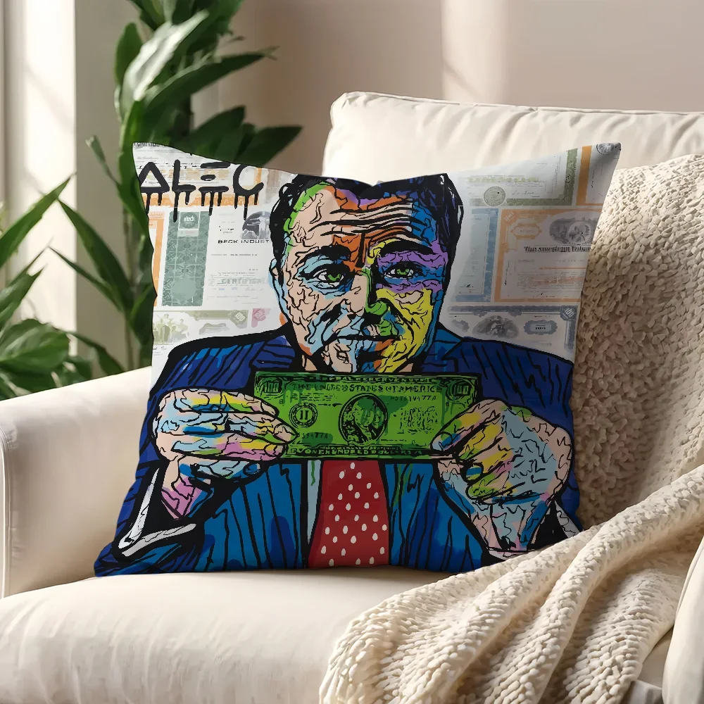 أليك احتكار B كيس وسادة أريكة المنزل غرفة المعيشة مكتب متجر غطاء الطباعة الراحة الديكور الشمال البساطة