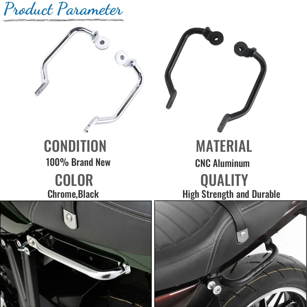 Rear Seat Grab Grip Handle Hand Bar For Kawasaki Z900RS ABS SE Cafe Motorcycle Accessories