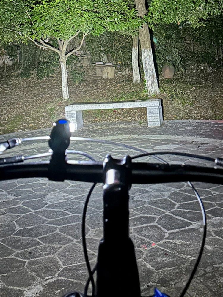 LED Bicycle Headlight High Brightness Bike Handlebar Flashlight USB Charging MTB Bike Headlight Bicycle Accessories