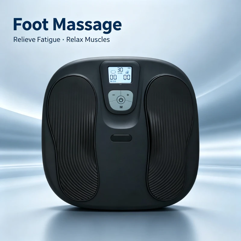 Wireless Remote Control EMS Foot Massager TENS Foot Massage Machine Unclogs Acupoints Meridians on Soles Relieve Foot Fatigue