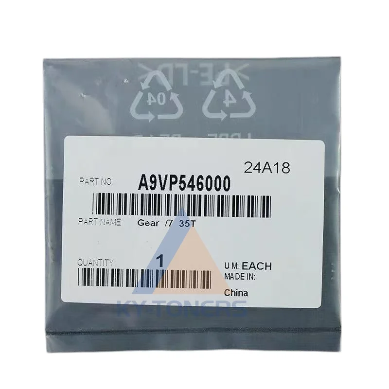 Original A9VP546000 Gear 35T for Konica Minolta AccurioPrint 2100 AccurioPress 4065 4070 4080 Copier Drive Gear 35 Teeth