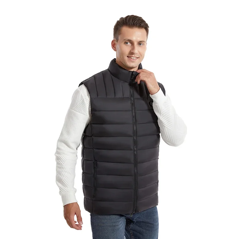Neue beheizte Weste – große 15 Bereiche, Heizung, thermostatische elektrische Heizung, Kleidung, warme, gepolsterte, beheizte Jacke