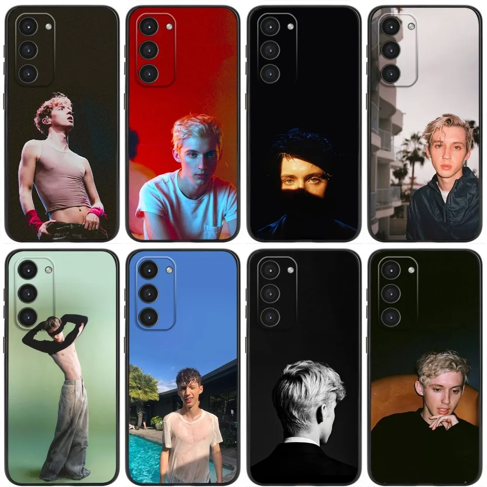 T-Troye Sivan Phone Case For Samsung Galaxy A20,A21s,A22,A31,A32,A52,A53,A72,73,A80,A91 Soft Liquid Silicone Black Cover