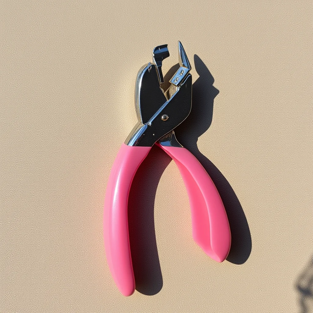 Universal Staple Remover for Stapler Heavy Duty Handheld Tool Fast Efficient Staple Extraction Lightweight Ergonomic Design Pink