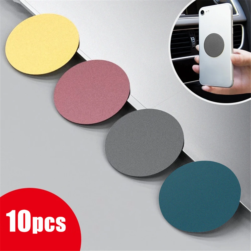 5/10/20PCS Magnetic Disk Phone Stand Magnet Metal Plate Car Phone Holder Metal Plate Iron Sheets for Magnetic Car Phone Holder