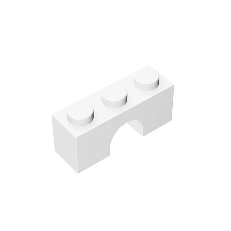 50g MOC 4490 arco 1x3 Kit de bloques de construcción puente conexión ladrillos partícula juguete educativo DIY niños cumpleaños chico regalos