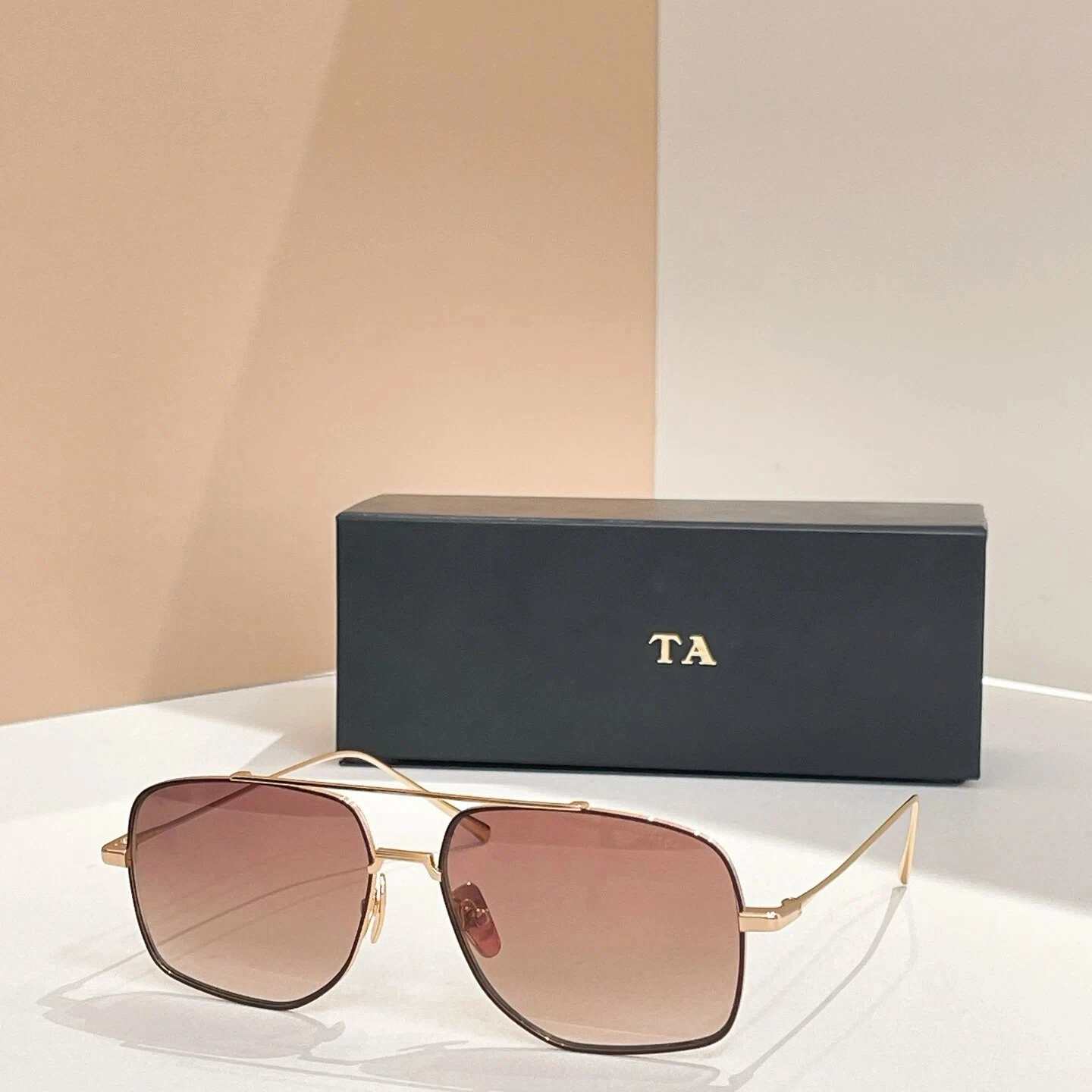 

Authentic For DIYTA DT ARTOA.50 DTS150 Trendy Retro Men Women Sun Glasses UV400 Polarized Business Male Couple Eyewear With Box