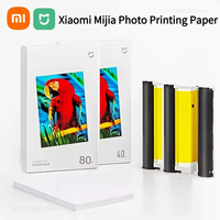 Original 6 Inches Xiaomi Mijia Photo Printing Paper for Xiaomi Mijia Mi Photo Printer Photo Printer 1S Exclusive 40Pcs/80Pcs New