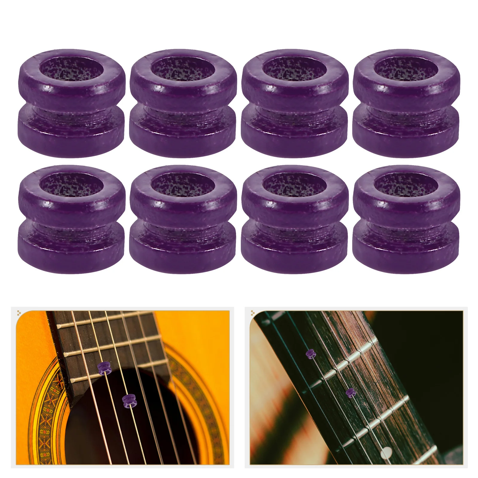 

20pcs Colorful Guitar String Beads Precision Metal Tail Components For Folk Acoustic Guitar Ukulele Mandolin Replacement Parts