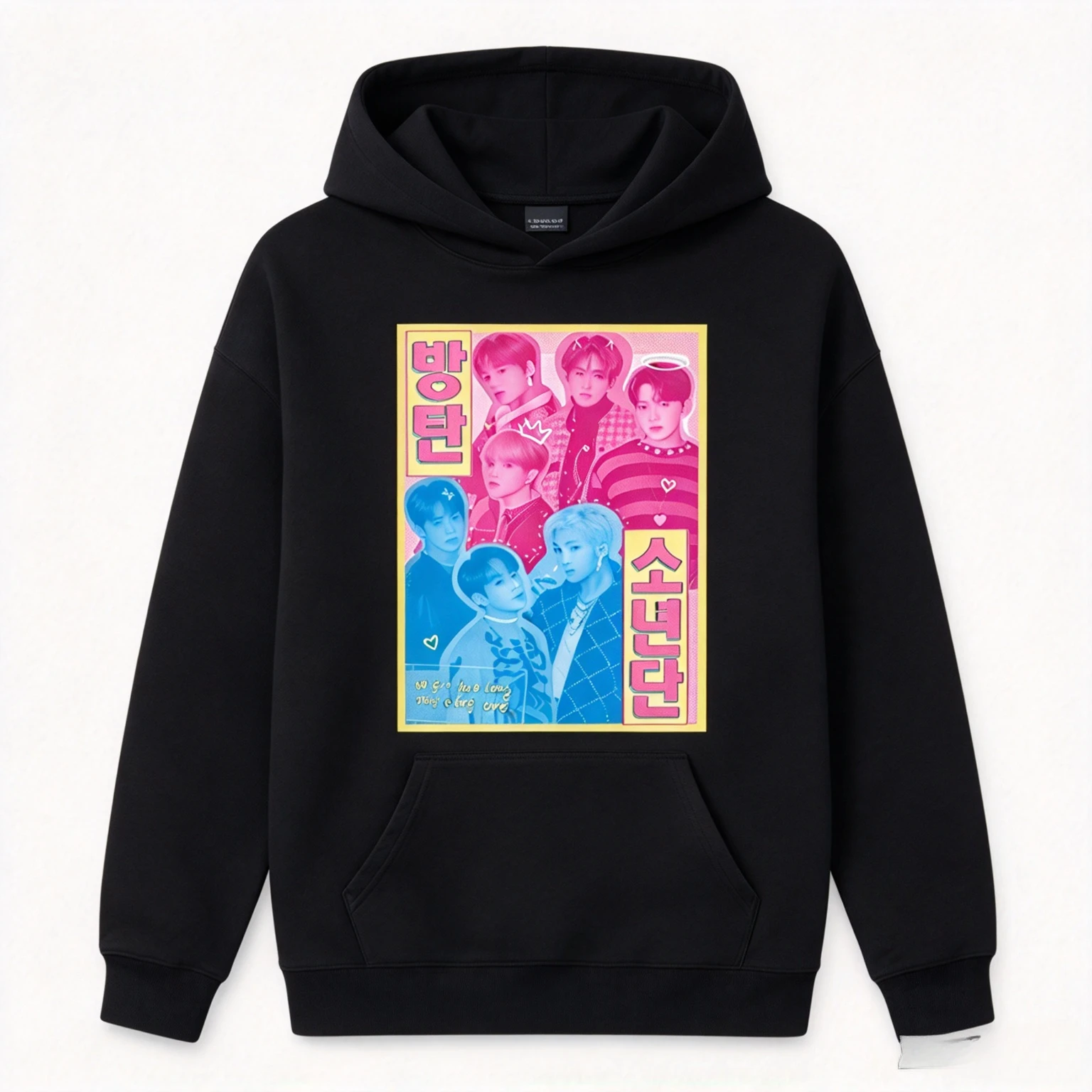 Arirang BTS Members Graphic Hoodie Unisex Long Sleeve 2026 Retro Kpop Band Merch Y2k Streetwear Fan Daily Gift Outfit