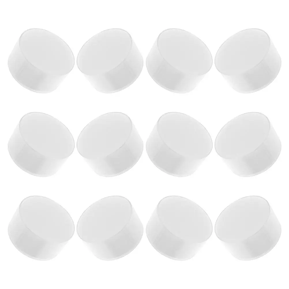 12Pcs Finger Wetting Pad For Retail Checkout Counter Cashier Moisteners Handling Sponge High Absorption Round