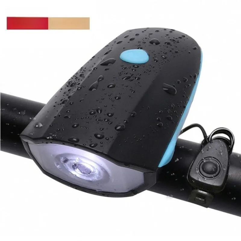 

Передний фонарь для велосипеда + звуковой сигнал, высокая яркость, идеально подходит для горных велосипедов, детское велосипедное и ночное снаряжение