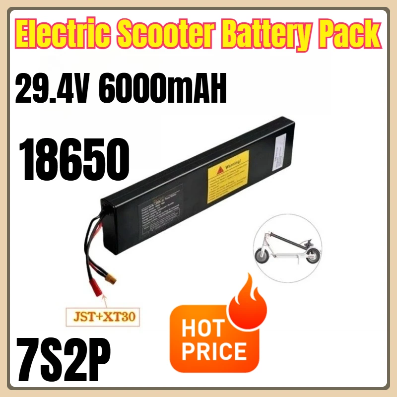 

18650 7S2P 29.4V 6000mAH Electric Scooter Battery Pack