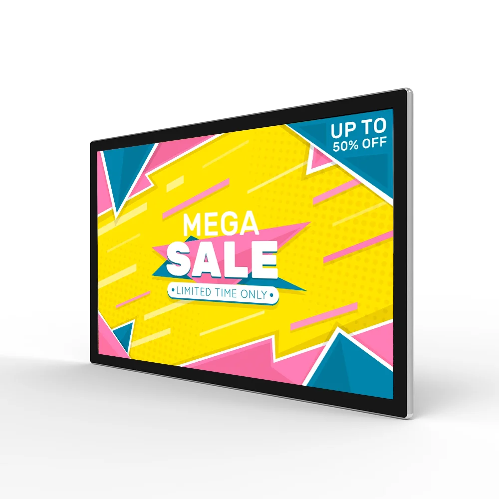 

55 Inch Smart Interactive LCD Touch Screen Digital Signage Wall Mount Screen Wall-Mounted Advertising Machine