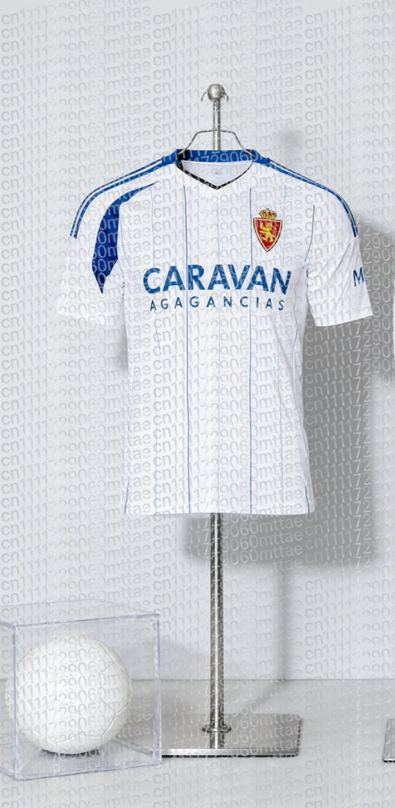 Camisetas Deportivas Transpirables del Real Zaragoza 2025, para el Hogar y para Viajes, Unisex, Aptas para Niños y Hombres