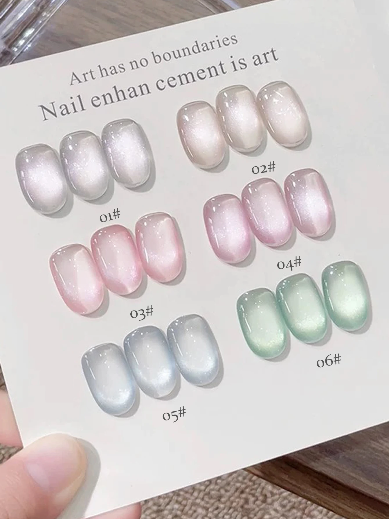 

1-6 шт. 15 мл Осенний ледник для ногтей, стеклянная бусина, гель-лак для ногтей «кошачий глаз», УФ-светодиодный отверждаемый праздничный женский подарок, товары для дизайна ногтей, ежедневные принадлежности