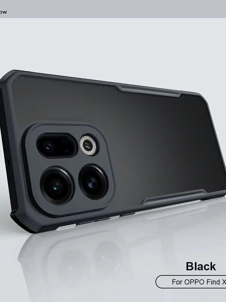 Etui Xundd do OPPO Find X9/X9 Pro/X9 Ultra, obudowa PC&TPU z poduszkami powietrznymi, odporna na wstrząsy, chroniąca przed zarysowaniami, z magnetyczną podstawką. — zdjęcie produktu 7