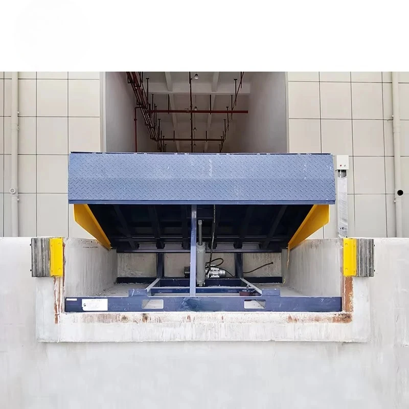high quality ized adjustment plate and unloading lifting platform container forklift hydraulic loading dock