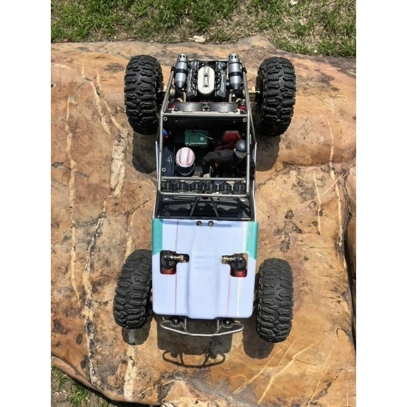 3D Printed Dress-Up Scale Part For 1/8 1/10 Scale RC Crawler Simulated Radio Model PETG-CF  Custom Fit Detail Ornament Rigid view 6