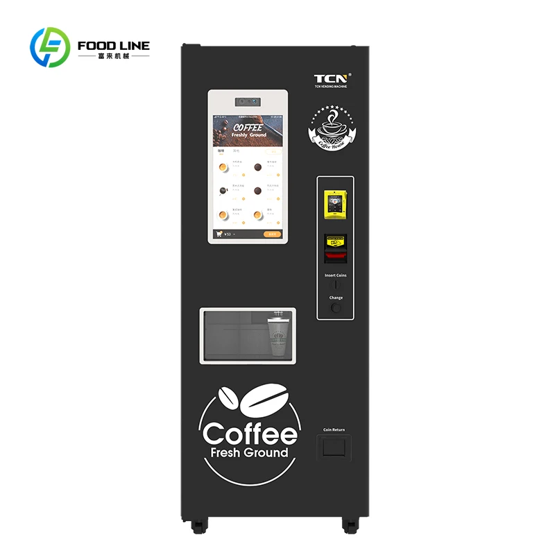 

Customized Color Coffee Vending Machine Design Sticker Coffee Vending Machine for Business