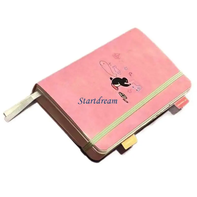 Multipurpose Leather Notebook 360 Pages Writing Notepads Portable Journal For Note Taking Sketching Art Illustrations K92C