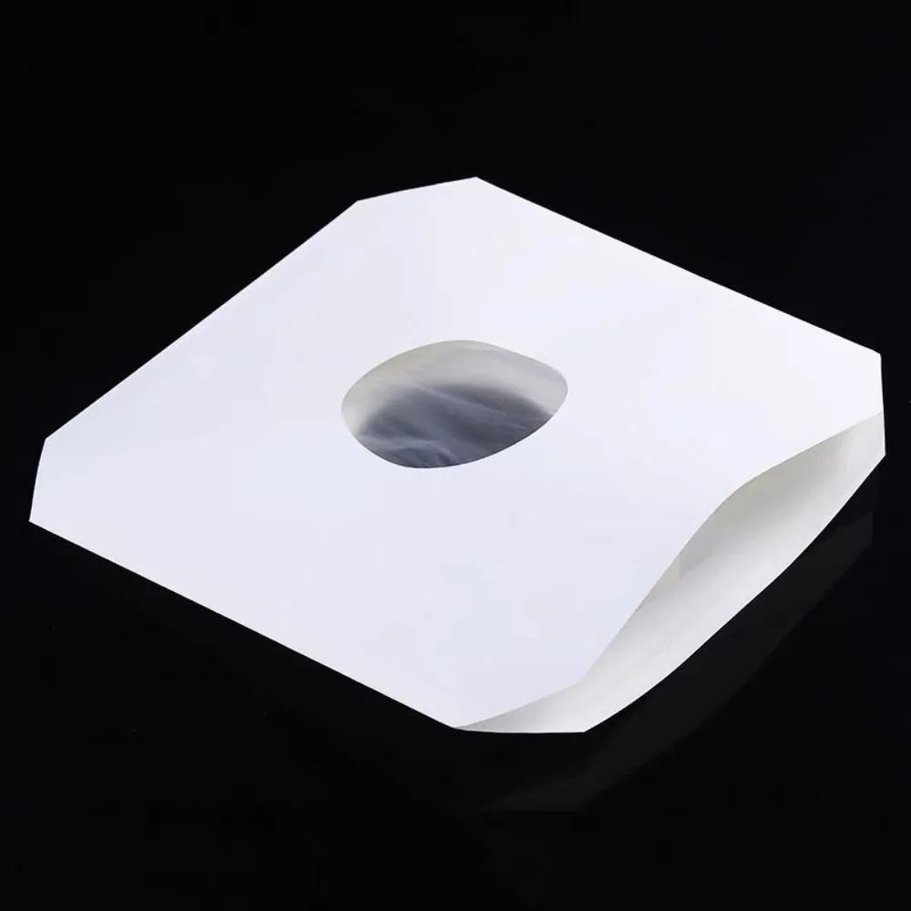 New 12 Inch Vinyl Record Storage Sleeves With Poly-lined White LP Album Holder Anti-static Record Storage Bags