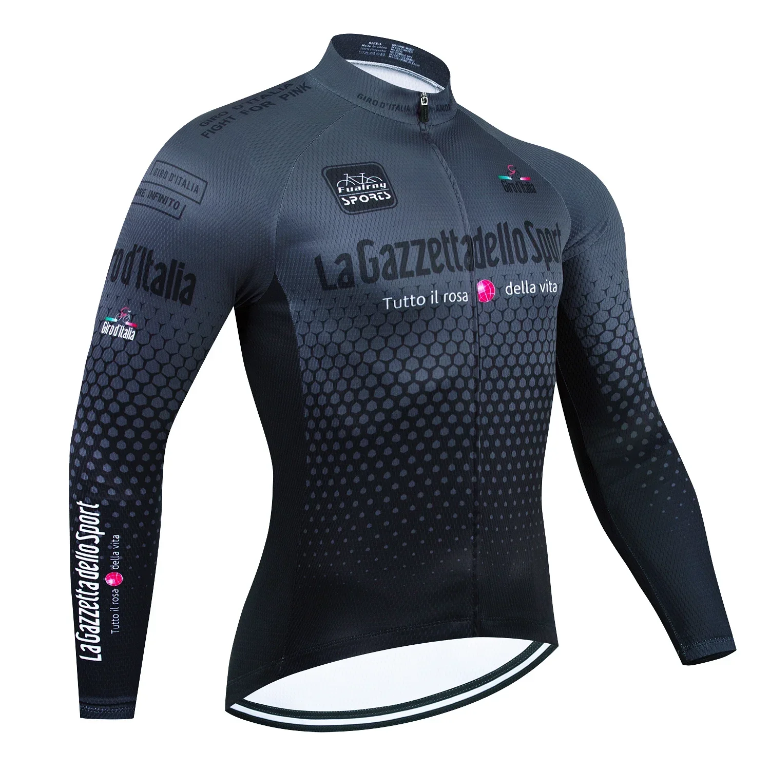 

Велосипедный трикотаж Tour De Italy D'ITALIA 2024, толстовка премиум-класса с длинными рукавами и защитой от УФ-лучей, велосипедный костюм, осенняя быстросохнущая гоночная форма