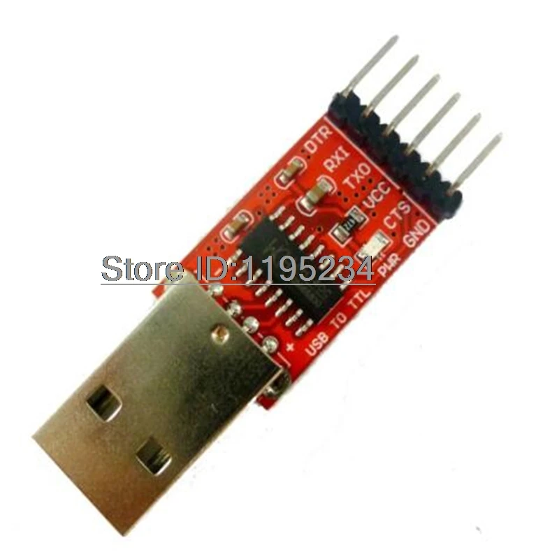 1pcs TB196 DTR USB Adapter Pro Mini Download Cable USB to RS232 TTL Serial Ports CH340 Replace FT232 CP2102 PL2303 UART