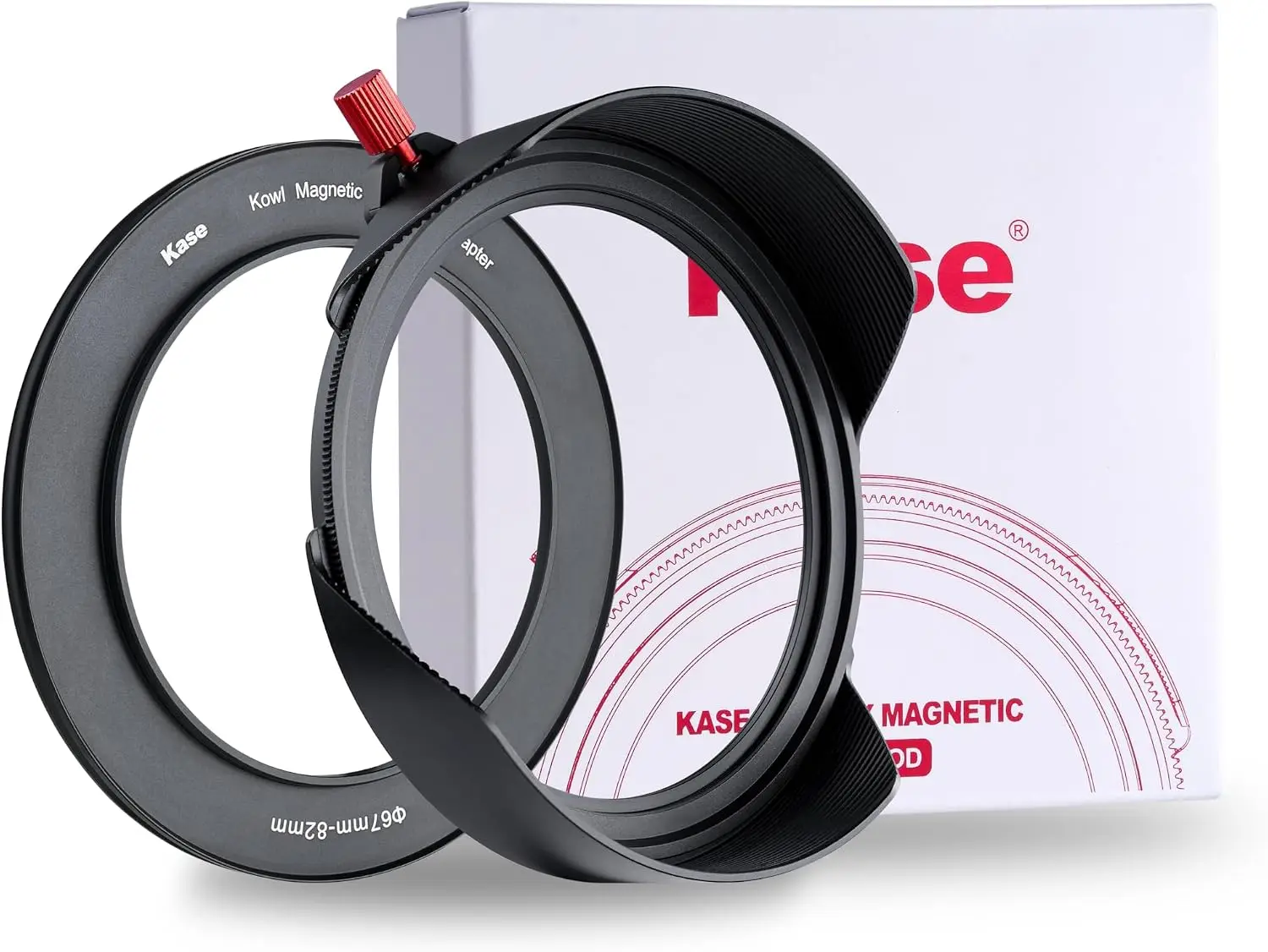 Kase Kowl Magnetic Metal Lens Hood For Revolution Series Filters Aluminum Alloy Anti-Glare Lens Shade For DSLR Mirrorless Camera