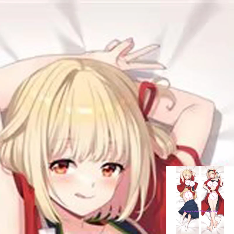 

Dakimakura Anime Nishikigi Chisato Double-sided Pillow Cover Print Life-size body pillows cover Adult pillowcase 2024