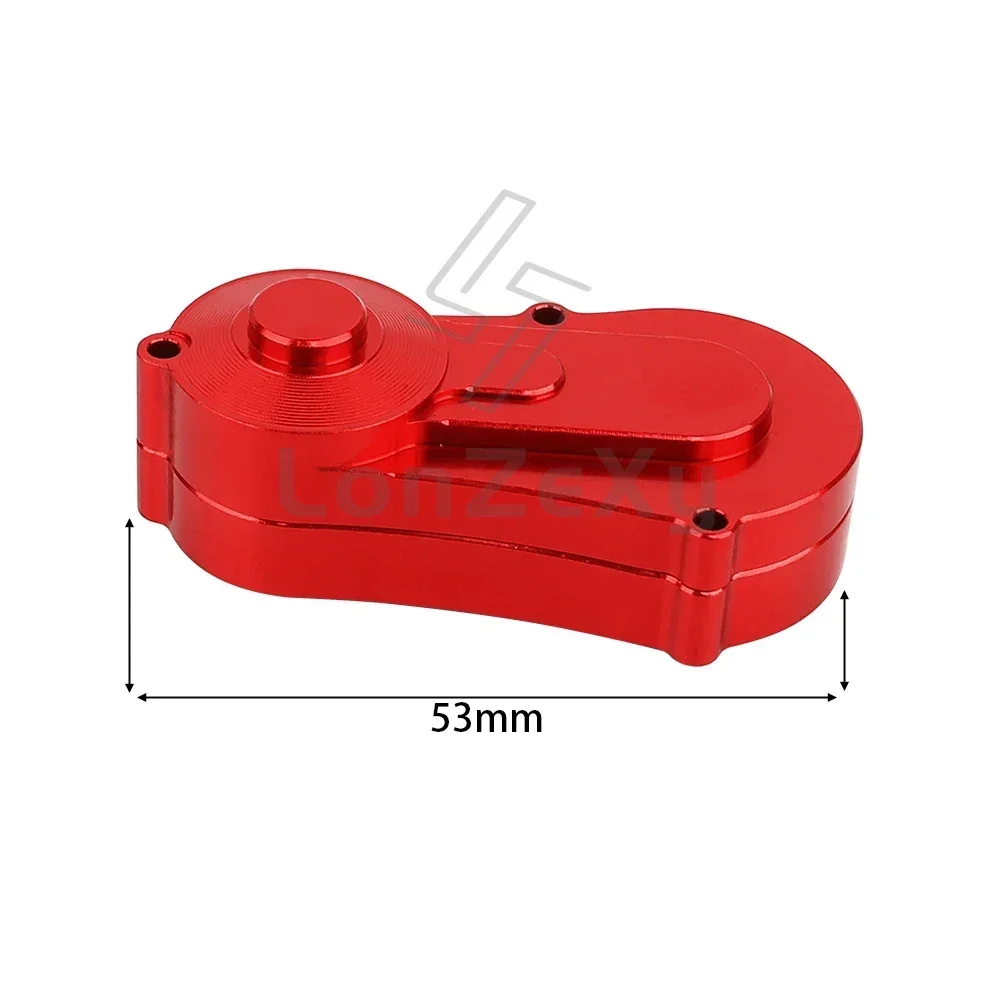 Комплект коробки передач средней и боковой коробки передач из алюминиевого сплава с шестернями для Losi 1/18 Mini LMT 4x4 Monster Truck RC Car Upgrade Parts