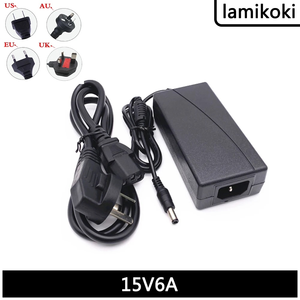 감시 라우터 카메라 돔 전원 어댑터, 15V 6A 충전기