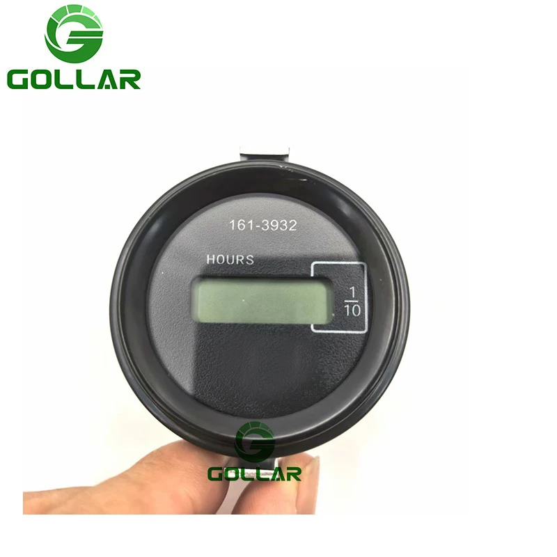 Construction Machinery Parts for CAT E3932D E320D E307D Excavator Time Meter 1613932 161-3932