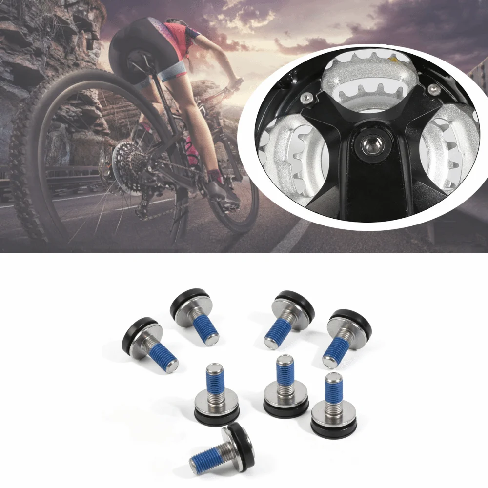 Tornillos fijación manivela bicicleta M8 acero alta resistencia 18 mm - imagen 2
