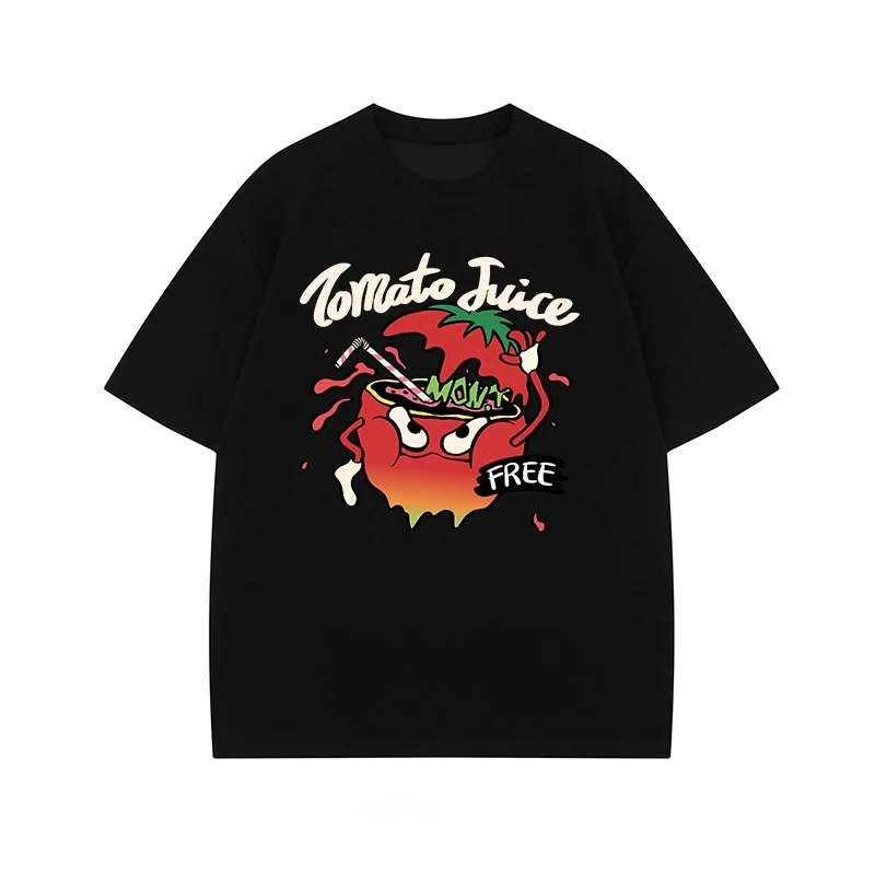 novo-americano-criativo-dos-desenhos-animados-impresso-algodao-camiseta-para-o-verao-2025-solto-e-casual-de-manga-curta-topos-masculinos-e-femininos-0822