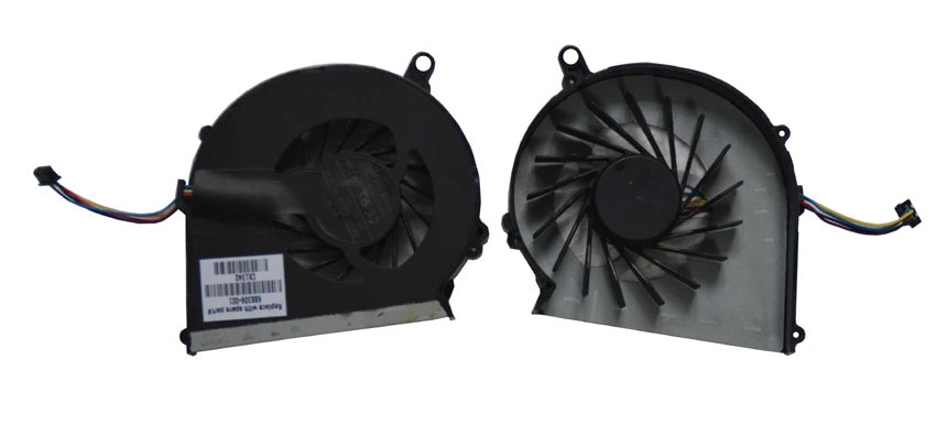 مروحة تبريد جديدة لوحدة المعالجة المركزية 4 دبابيس لـ HP 650 655 2000 لـ Compad Presario CQ58 G58 مروحة للكمبيوتر المحمول NFB76B05H 688306-001