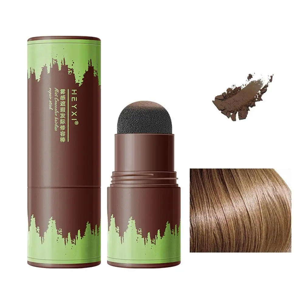 Cubierta de raíz de pelo en polvo de línea de pelo impermeable, sombra de pelo duradera instantánea, maquillaje en polvo, corrector de reparación de cabello largo modificado, W0H5