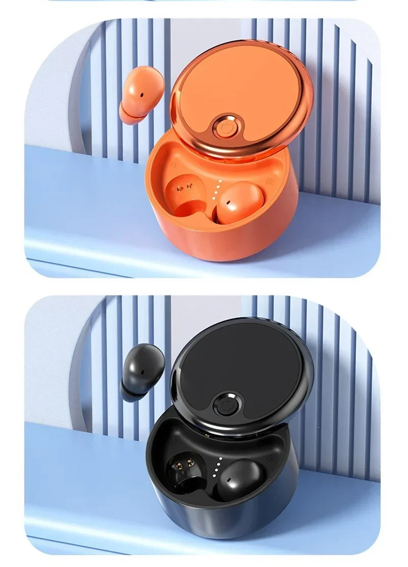 Mini-Slide-Open-Ohrhörer Bluetooth V6.0 Kabellose Kopfhörer Typ-C-Ladung 10M Verbindung Open-Ear-Sportkopfhörer für Telefon – Detail 18