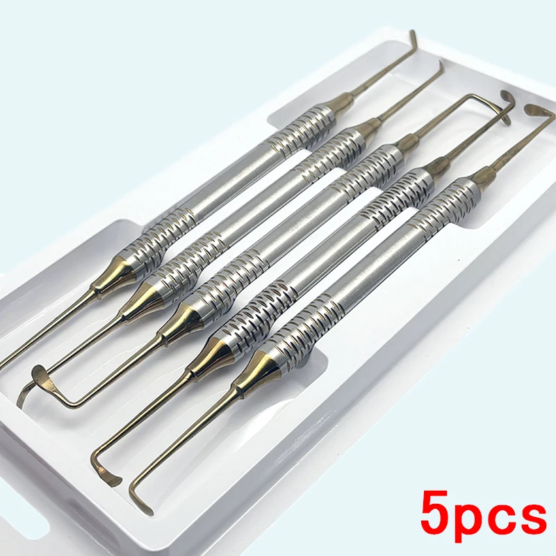 1set Dental Sinus Lift Lifting Elevator Instrument Tool Stainless Steel Double Ends Set Dental Instrument