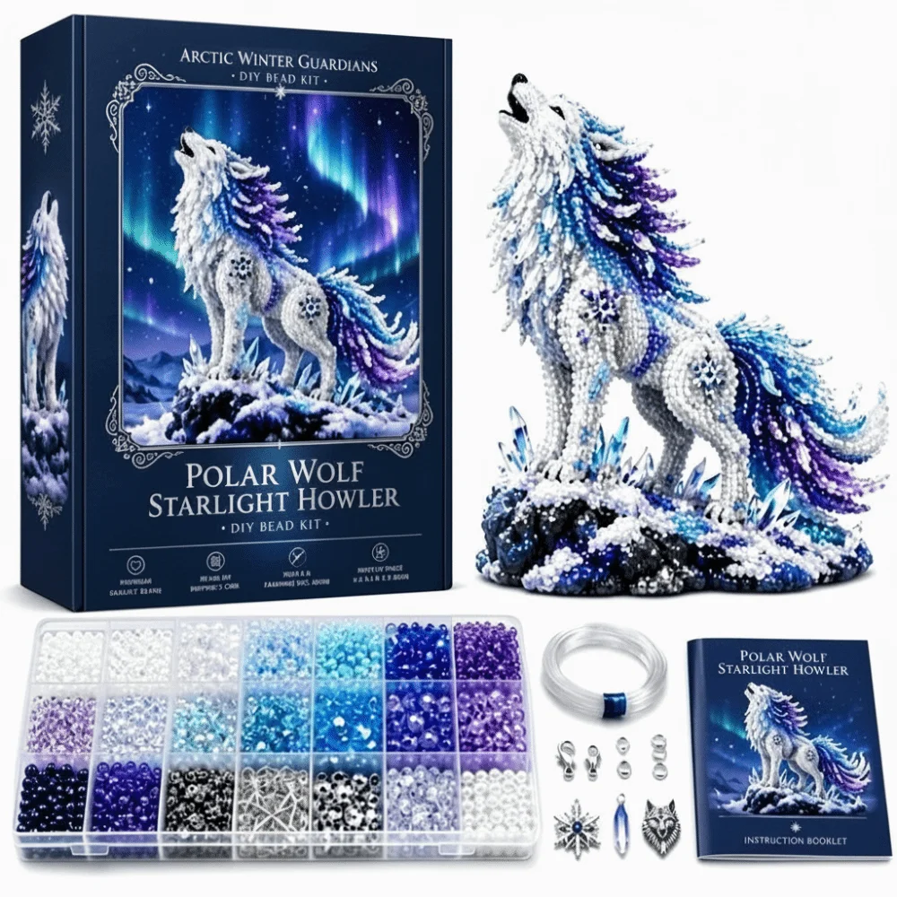 3D Design Beaded Animal Kit Handmade Material Creative Fun DIY Beading Craft Set With Instructions Bead Craftsmanship