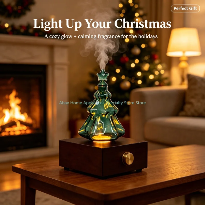 Waterless Aroma Diffuser with Essential Oil Cold Fragrance Nebulizer Automatic Scent Sprayer for Home Gift,Nebulizing Diffuser