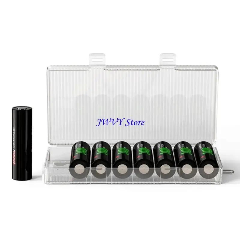 573A صندوق تخزين البطارية متجر آمن لعام 18650 حالة تخزين البطارية تمنع الأضرار