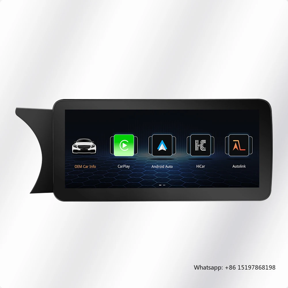 

10.25 Inch Linux Carplay Screen Car Radio for Mercedes C GLC W204 W205 W447 Multimedia Stereo