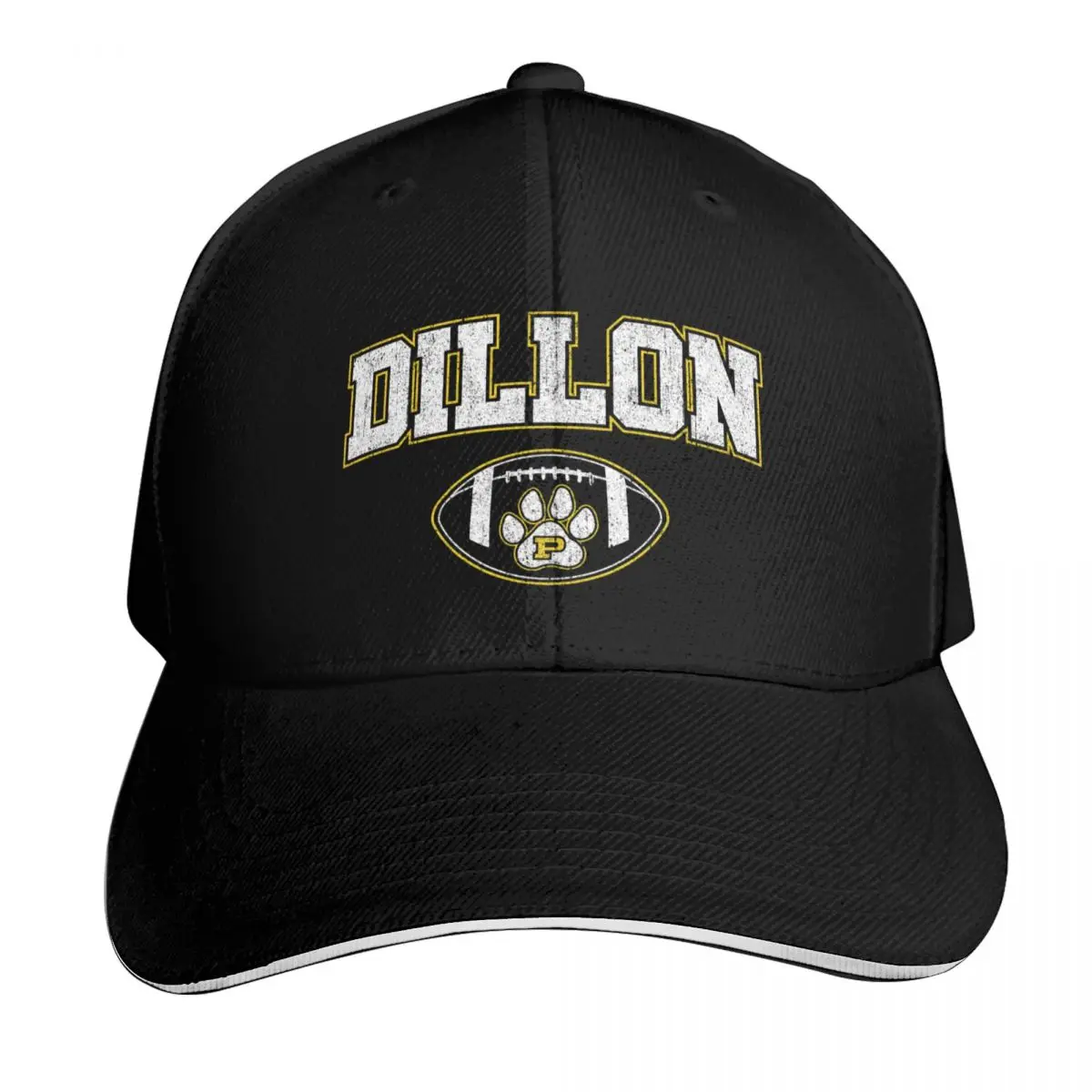 Dillon Football - Friday Night Lights Baseball Cap Sun Protection UPF 50+ Breathable Mesh Back Adjustable Buckle Closure