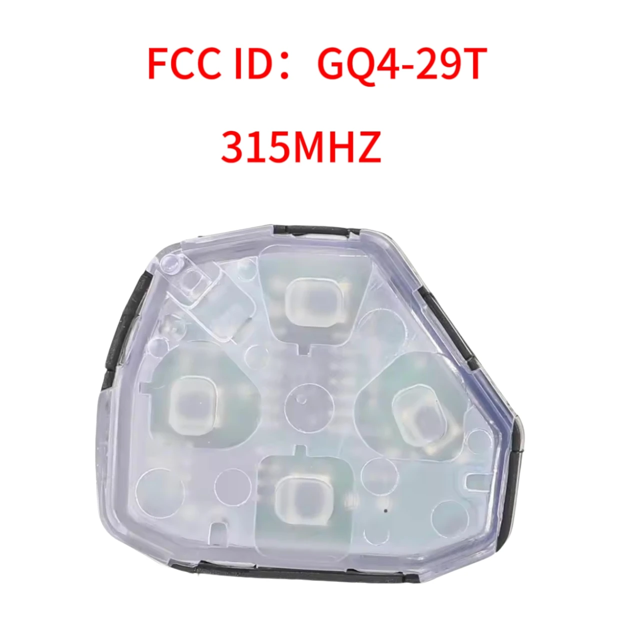 Jingxin GQ4-29T Einstiegs-Funkschlüssel 315Mhz für Toyota Corolla Venza 2010 2011 2012 2013 2014 2015 Transponder 4D67/G Chip – Detail 4