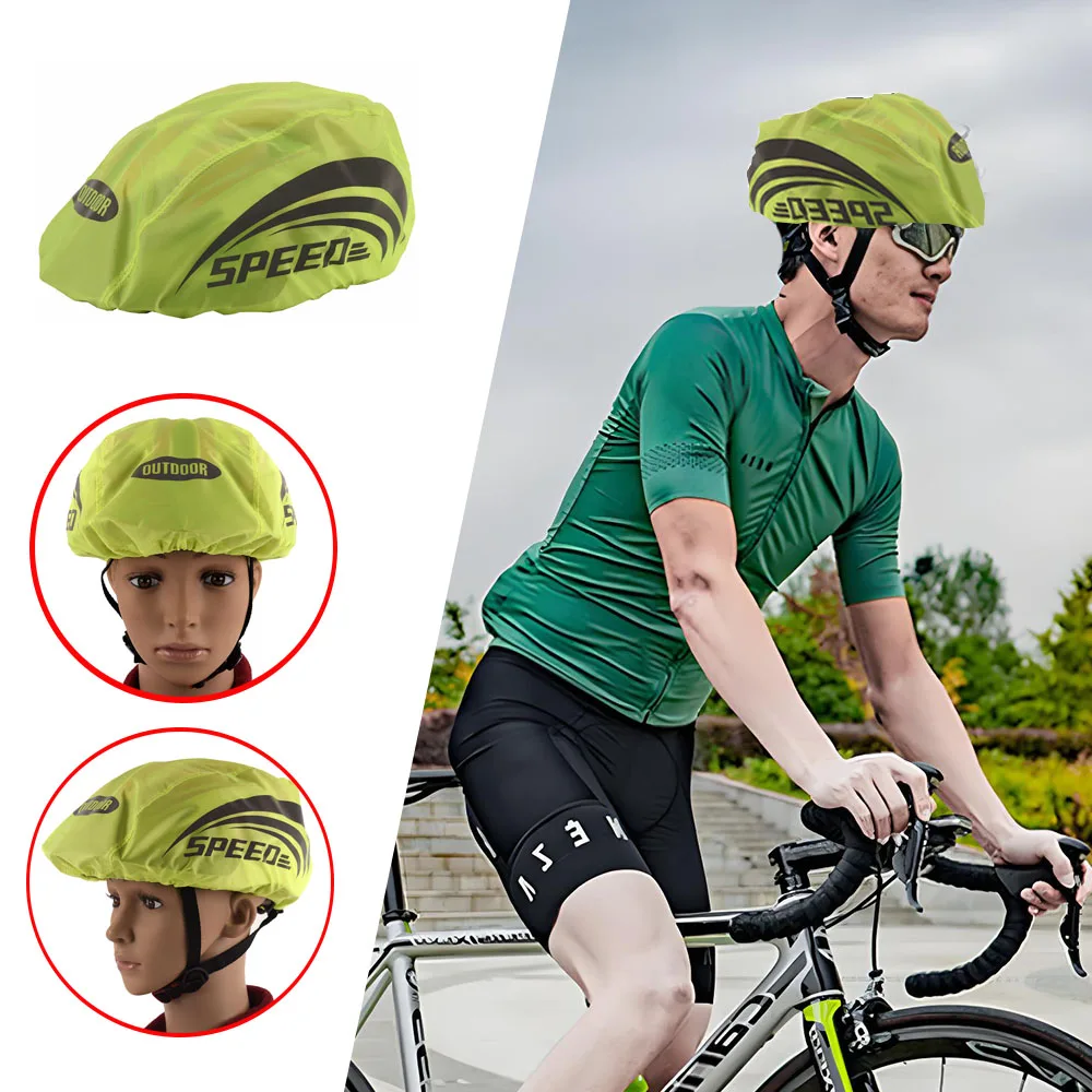 

Bicycle Helmet Windproof Cover with Ventilation Holes Mountain Bike Helmet Breathable Cover Outdoor Cycling Wind Resistance