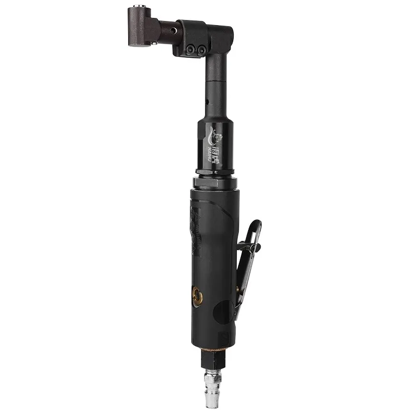 Haihu Pneumatic Aviation Drill Elbow 90-Degree Right Angle 360-Degree Air Drill High Micro-Angle Drill Small Head Elbow Grinder