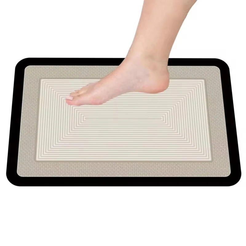 Alfombrilla antideslizante para baño, alfombrilla suave lavable para ducha, decoración del hogar, 40x60cm