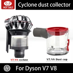 Colector ciclónico original para Dyson V7 V8, taza de polvo ciclónico, caja de polvo, accesorios de repuesto para robot aspirador